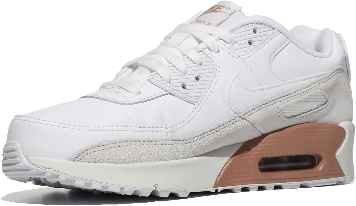 

Кроссовки Air Max 90 LTR Nike, цвет White/White/Summit White/Metallic Red Bronze