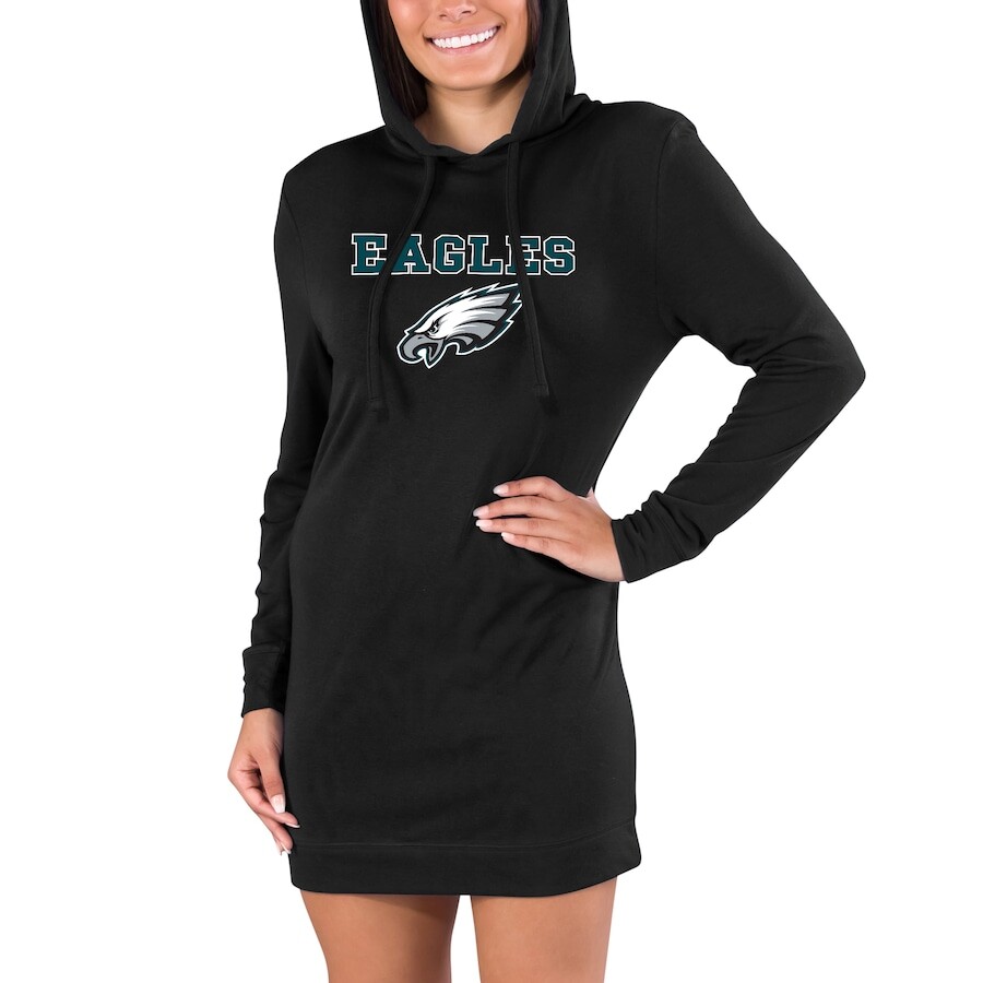 

Ночная рубашка Concepts Sport Philadelphia Eagles, черный