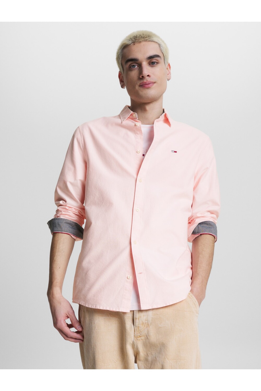 

Рубашка Tommy Hilfiger, розовый