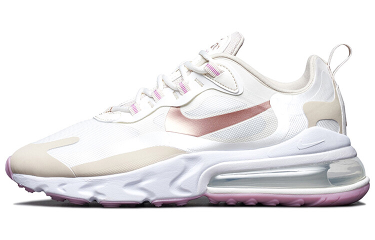 

Nike Air Max 270React Rice женский желтый/розовый