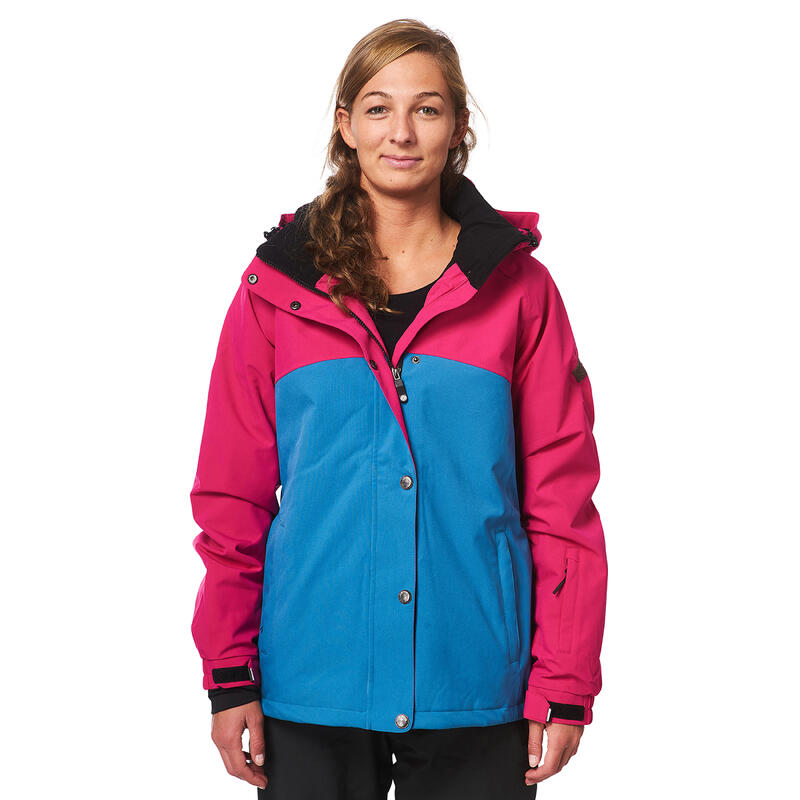 Куртка для лыж/сноуборда женская - LUNA розовый фаянс синий Light Board Corp, цвет blau