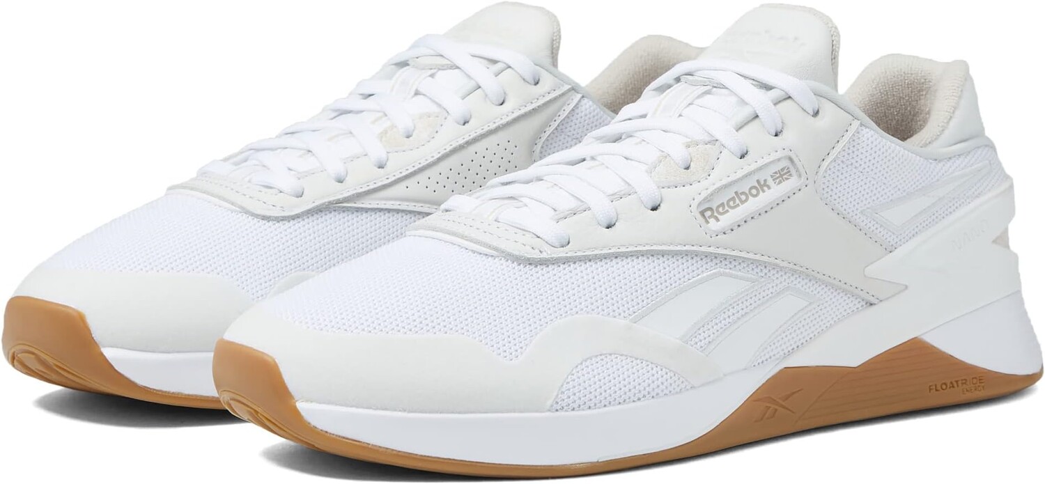 

Кроссовки Nano Classic Reebok, цвет White/Pure Grey/Sleek Metallic