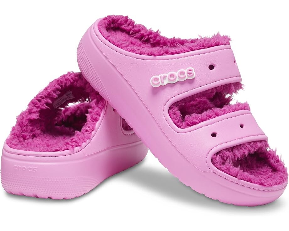 

Сандалии Crocs Classic Cozzzy Sandal, цвет Taffy Pink