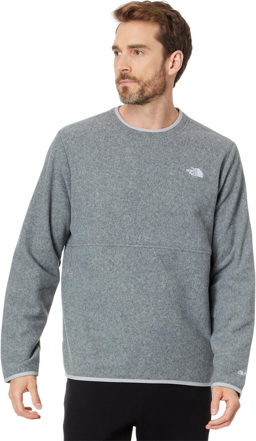 

Куртка Alpine Polartec 100 Crew The North Face, цвет TNF Medium Grey Heather