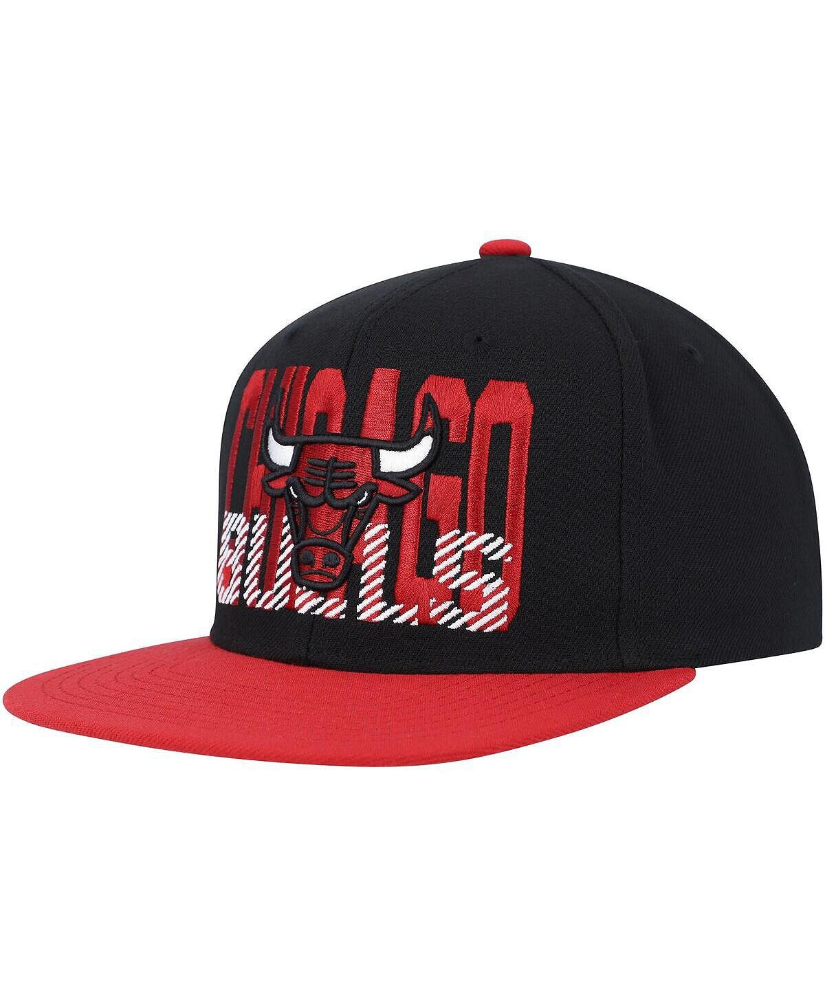 

Мужская черная бейсболка Chicago Bulls SOUL Cross Check Snapback Mitchell & Ness