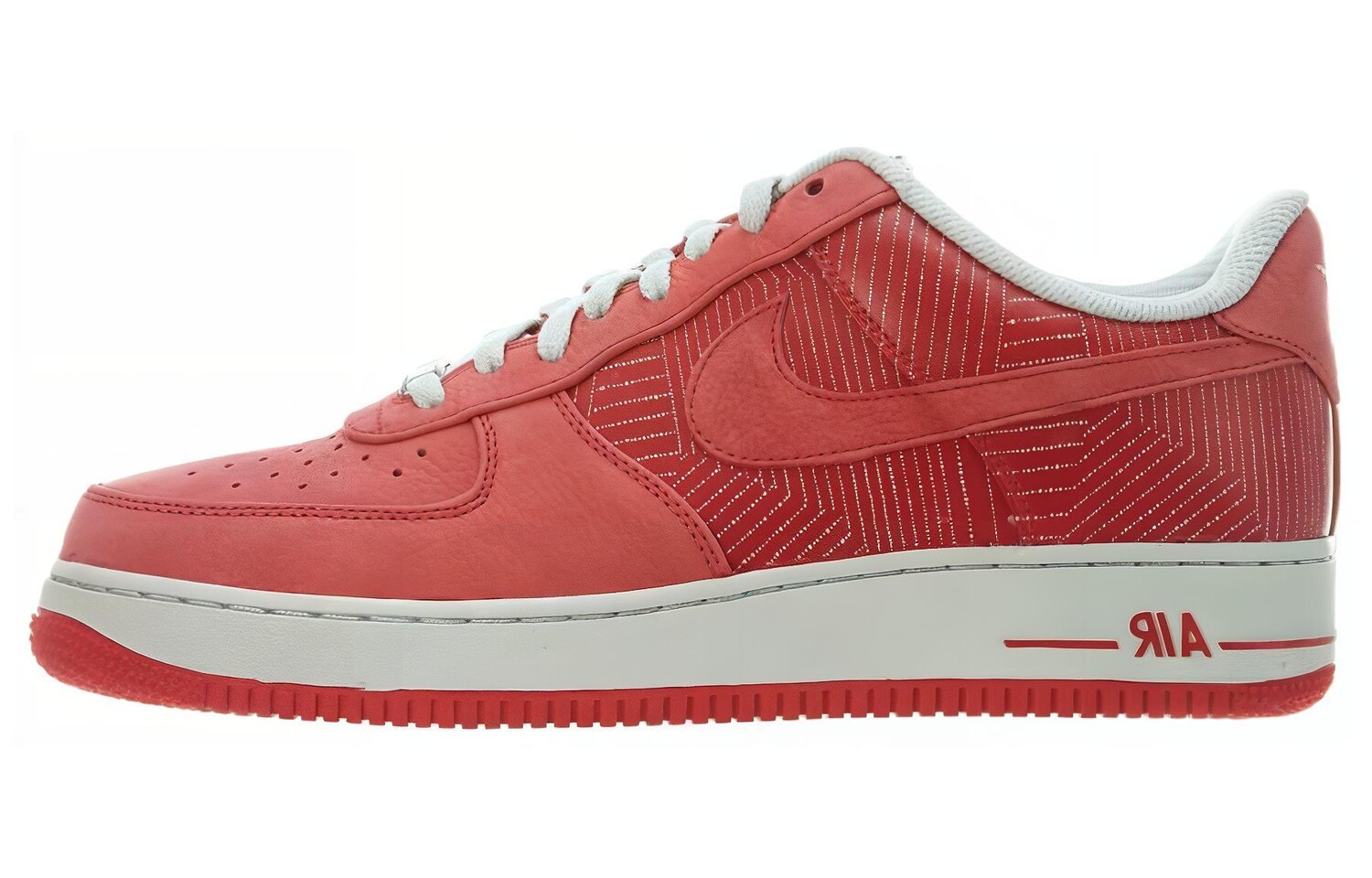 

Кроссовки Nike Air Force 1 Low Premium Sport Red/Light Bone, красный