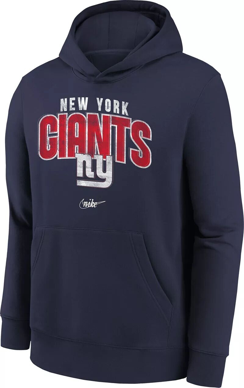 

Темно-синяя худи Nike Youth New York Giants Rewind Shout Shout