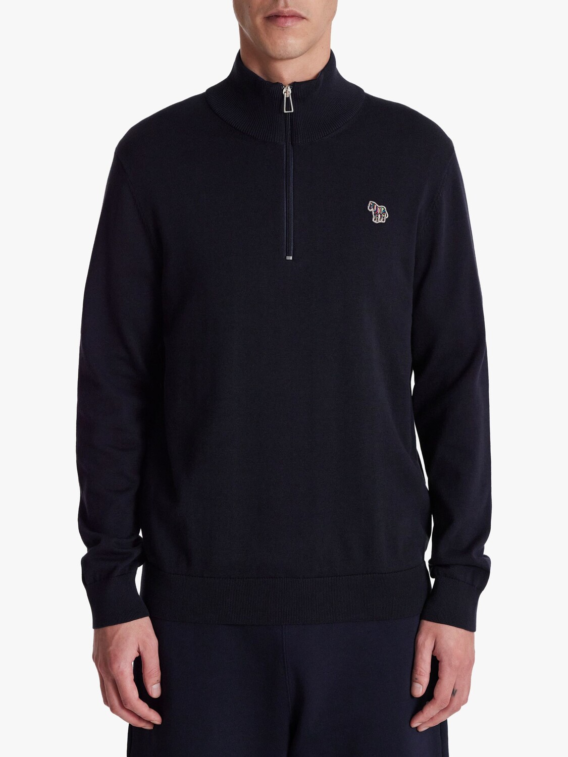 

Джемпер на молнии с логотипом Paul Smith, черный