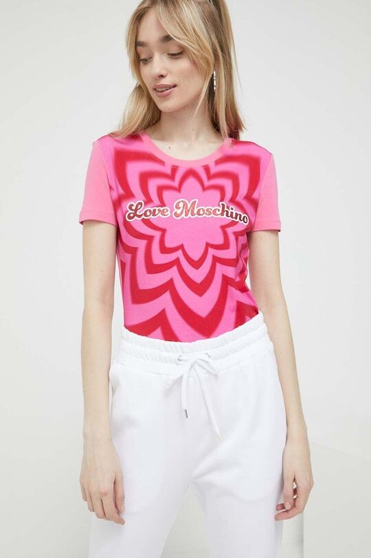 

Футболка Love Moschino, мультиколор