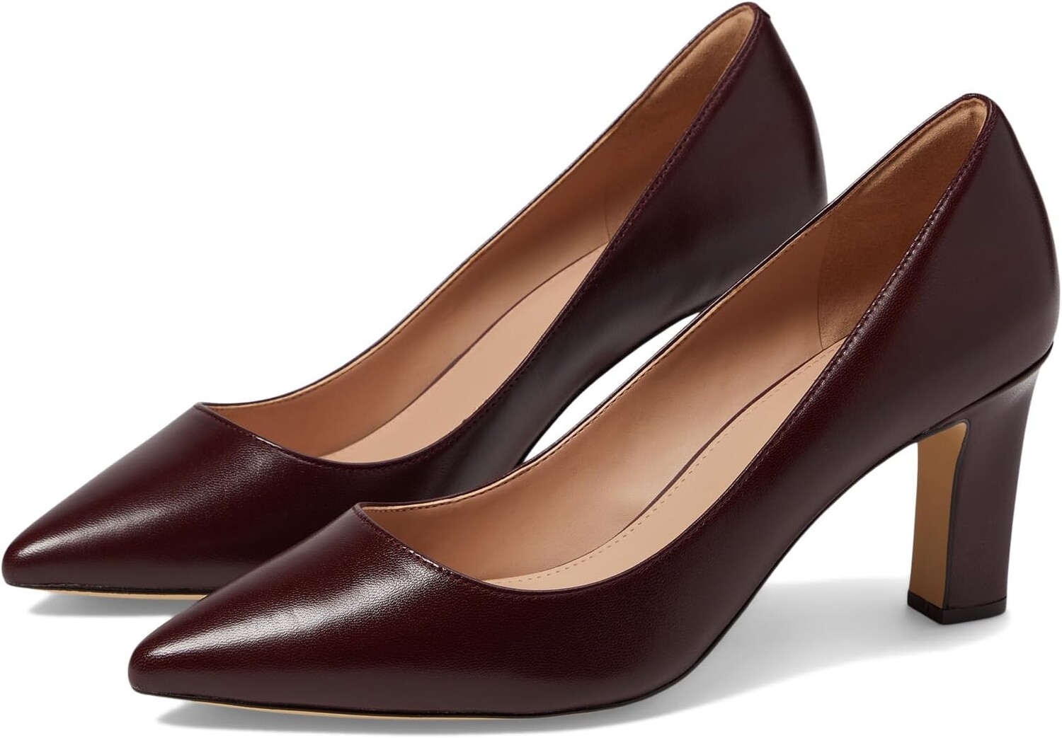 

Туфли Mylah Heel Pump 75 mm Cole Haan, цвет Bloodstone Leather