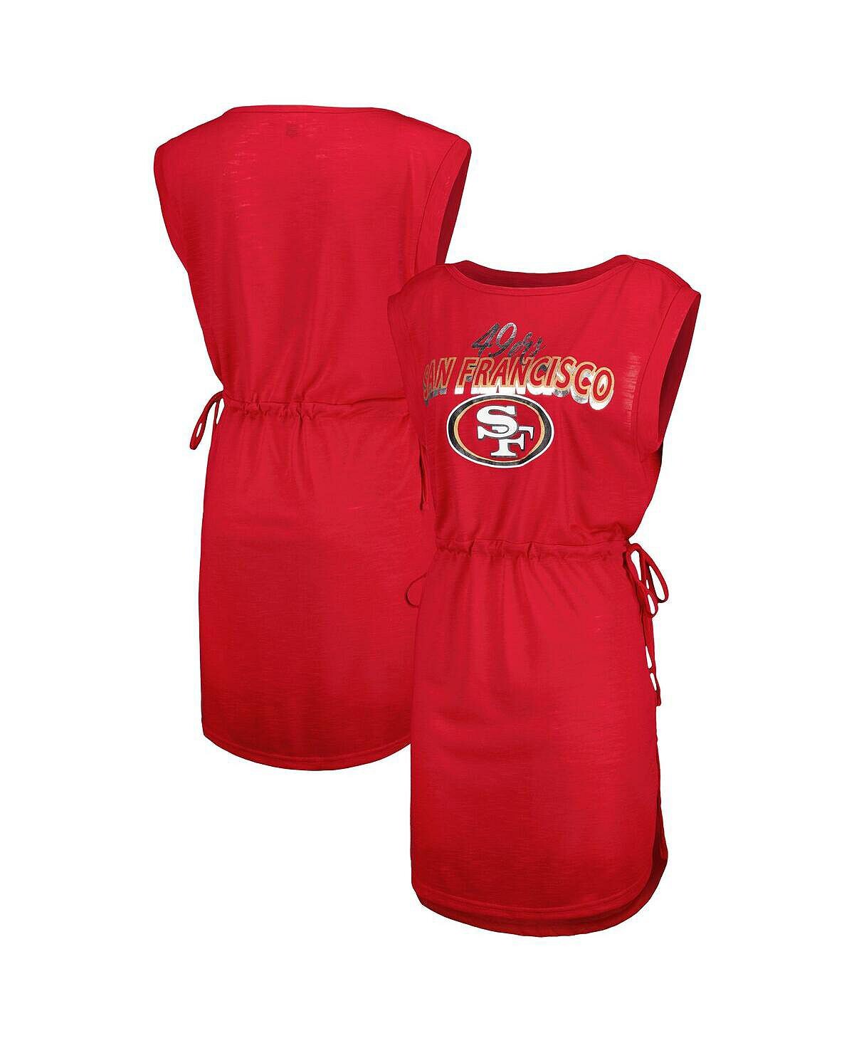 

Женские кроссовки Scarlet San Francisco 49ers G.O.A.T. Накидка на купальник G-III 4Her by Carl Banks