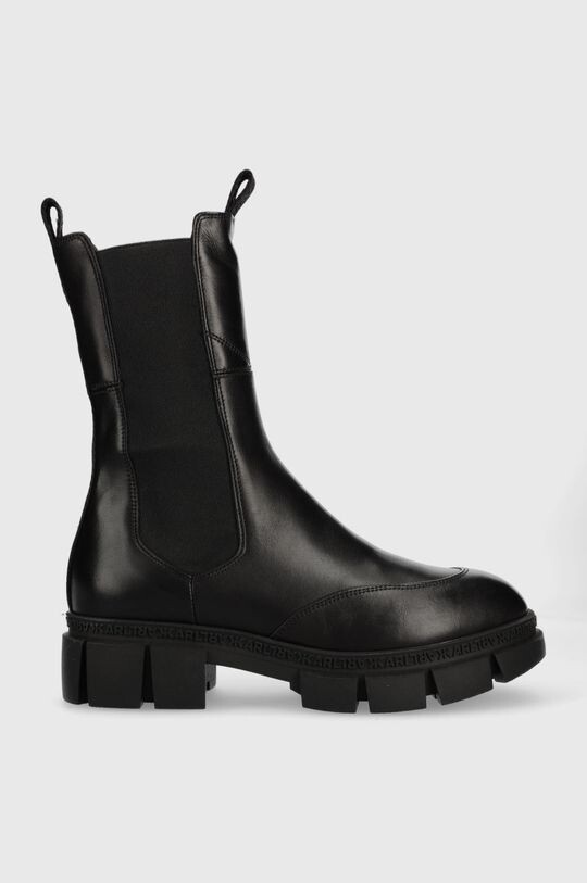 

Кожаные ботинки челси Karl Lagerfeld, черный