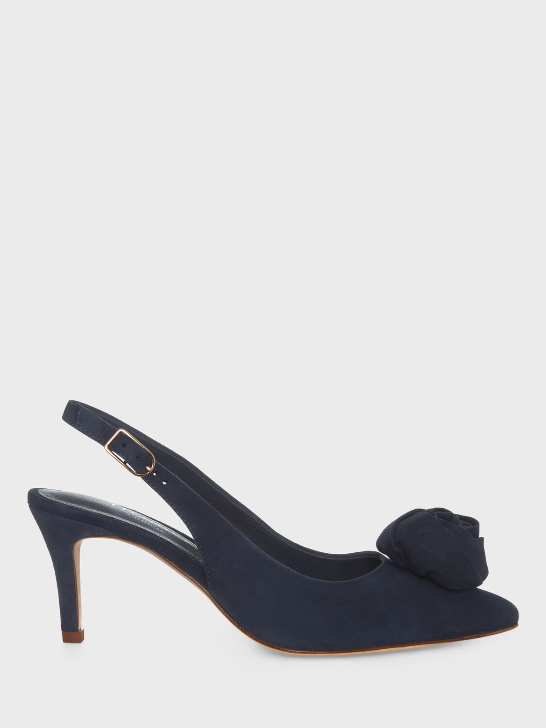 

Hobbs Туфли-лодочки Maisie Rosette с пяткой на пятке, Midnight