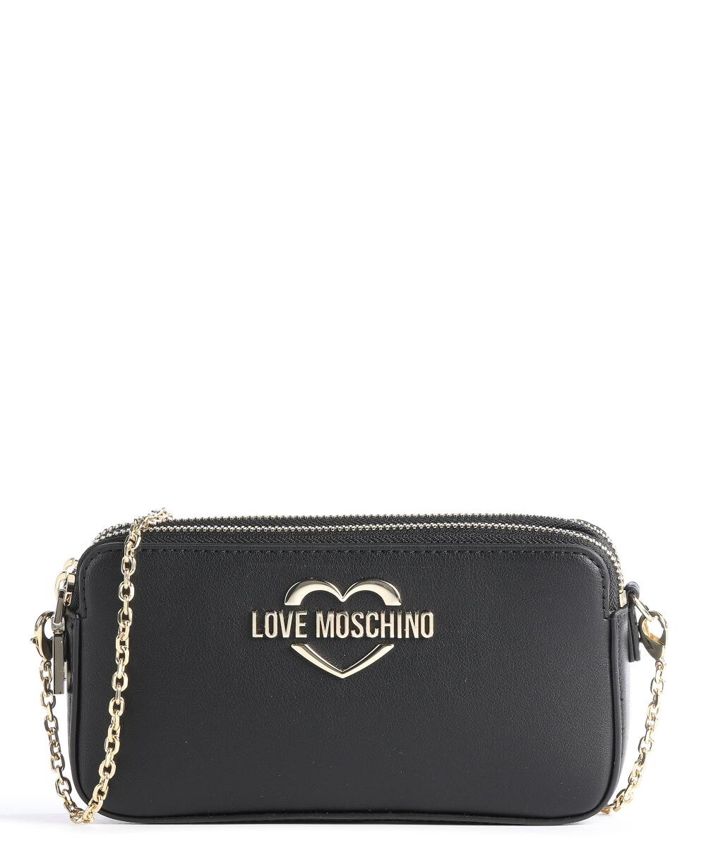 

Сумка на плечо Heart Chain из искусственной кожи Love Moschino, черный