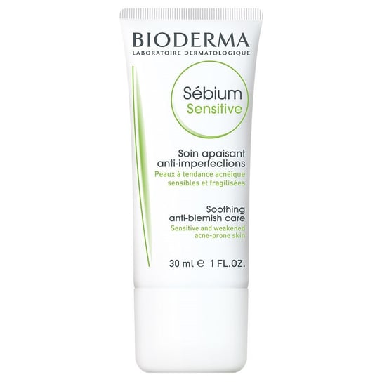 Успокаивающий крем для лечения акне, 30 мл Bioderma, Sebium Sensitive