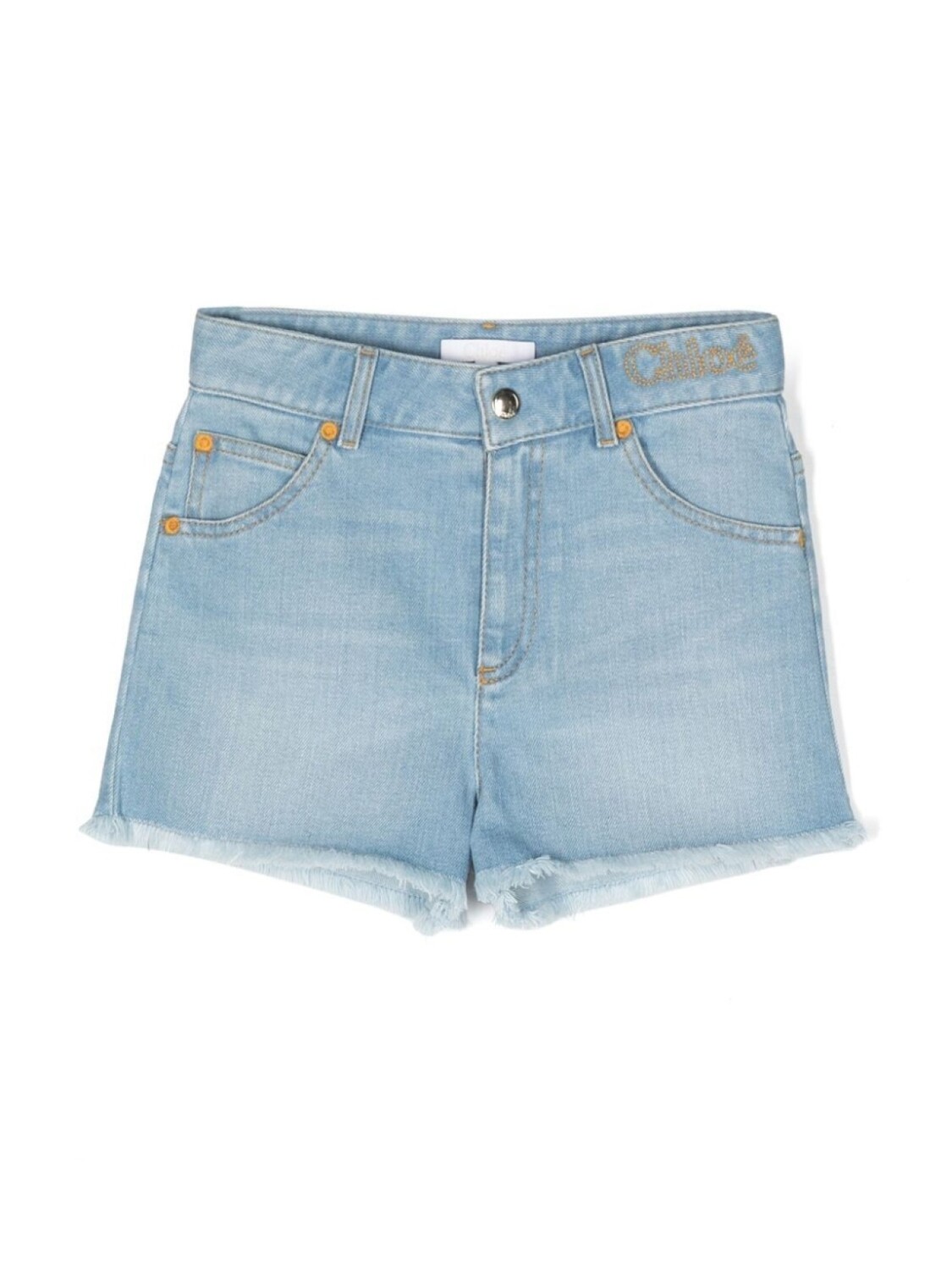 

Chloé Kids джинсовые шорты, синий