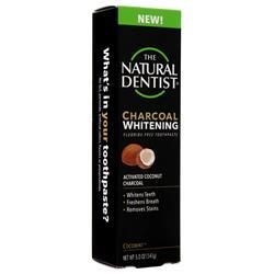 The Natural Dentist Отбеливающая зубная паста с древесным углем - Cocomint без фтора 5 унций