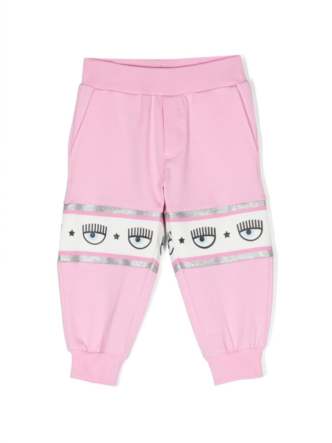 

Chiara Ferragni спортивные брюки с логотипом Eyelike, розовый