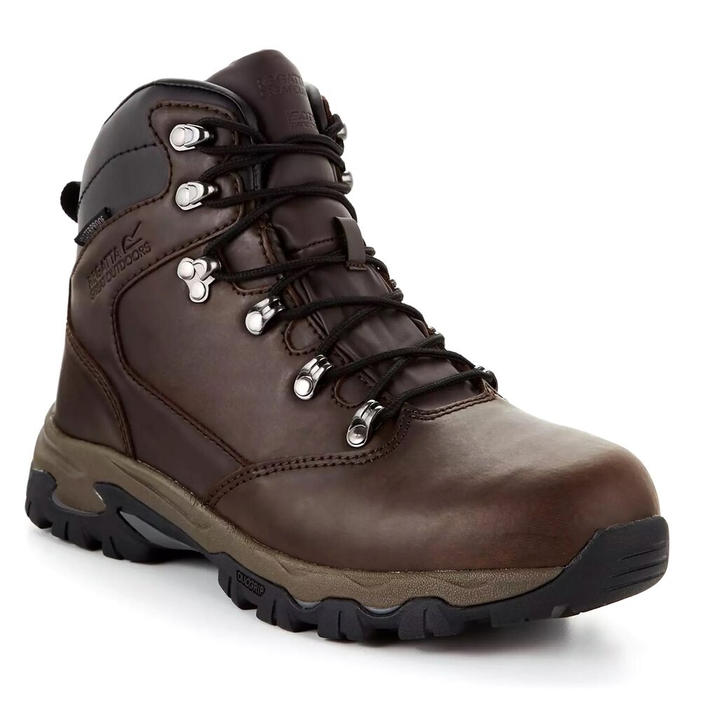 

Ботинки Regatta Tebay Waterproof Leather Hiking, коричневый
