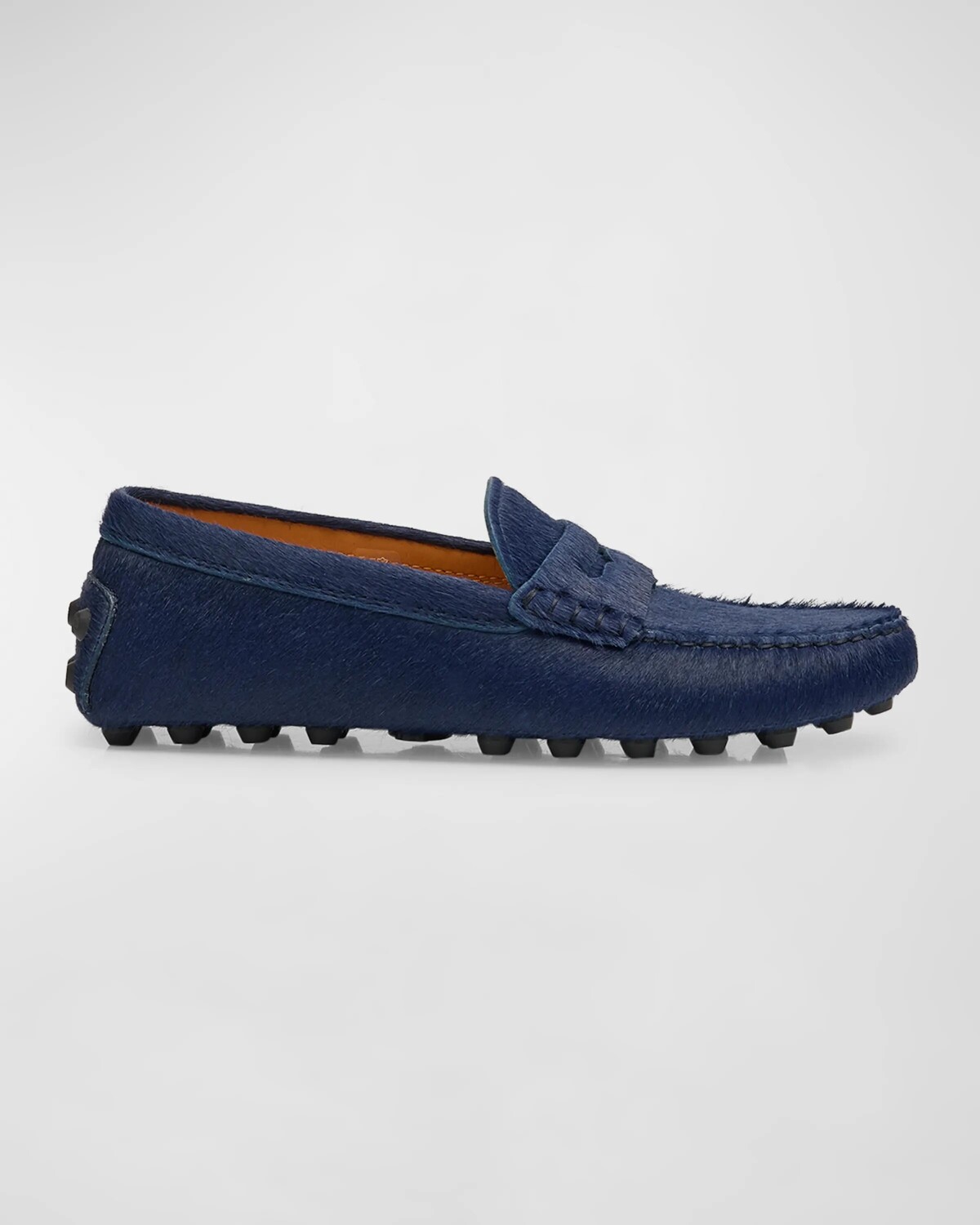 

Лоферы Penny Driver Gommino из телячьего волоса Tod's, цвет Galassia