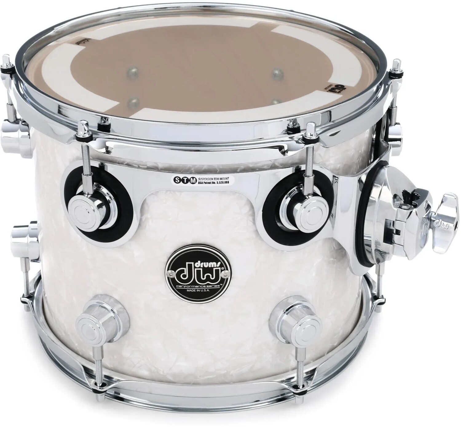 

Навесной том серии DW Performance — 8 x 10 дюймов — белый Marine FinishPly