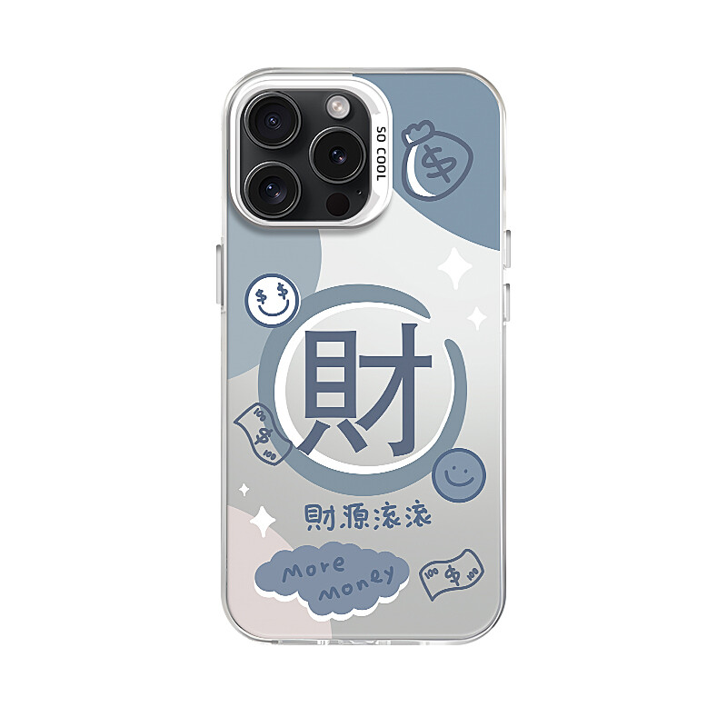 

Чехол для телефона Taowantong Tao Wantong, IMD-Pink-White Smiley Money