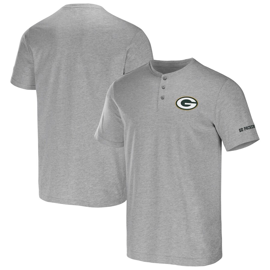 

Футболка с коротким рукавом NFL Green Bay Packers, серый
