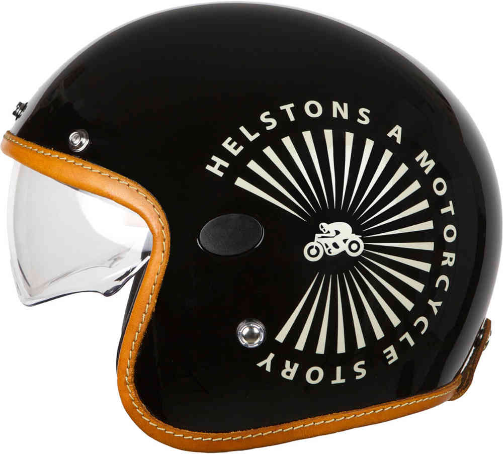 цена Солнцезащитный карбоновый шлем Helstons, черный