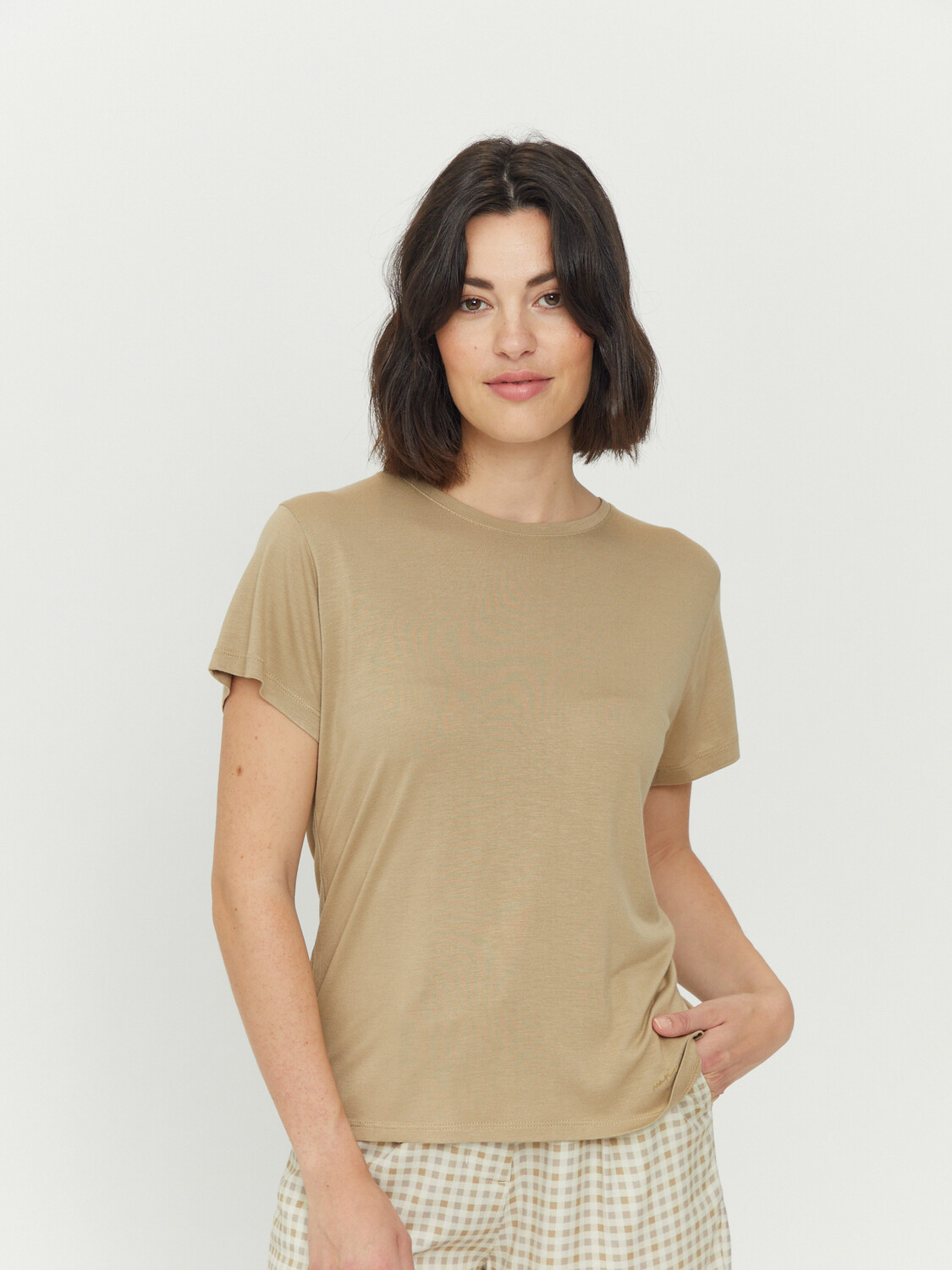 

Футболка MAZINE Leona T, цвет sandy olive