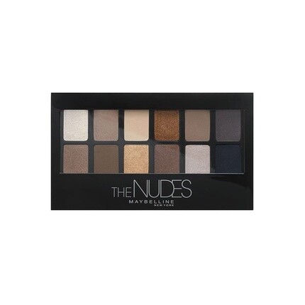 

Палитра теней для век Nudes, 12 цветов, Maybelline New York