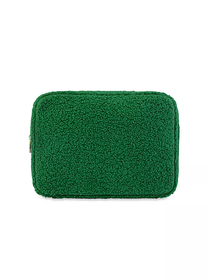 

Большая уютная сумка из шерпы Stoney Clover Lane, цвет emerald