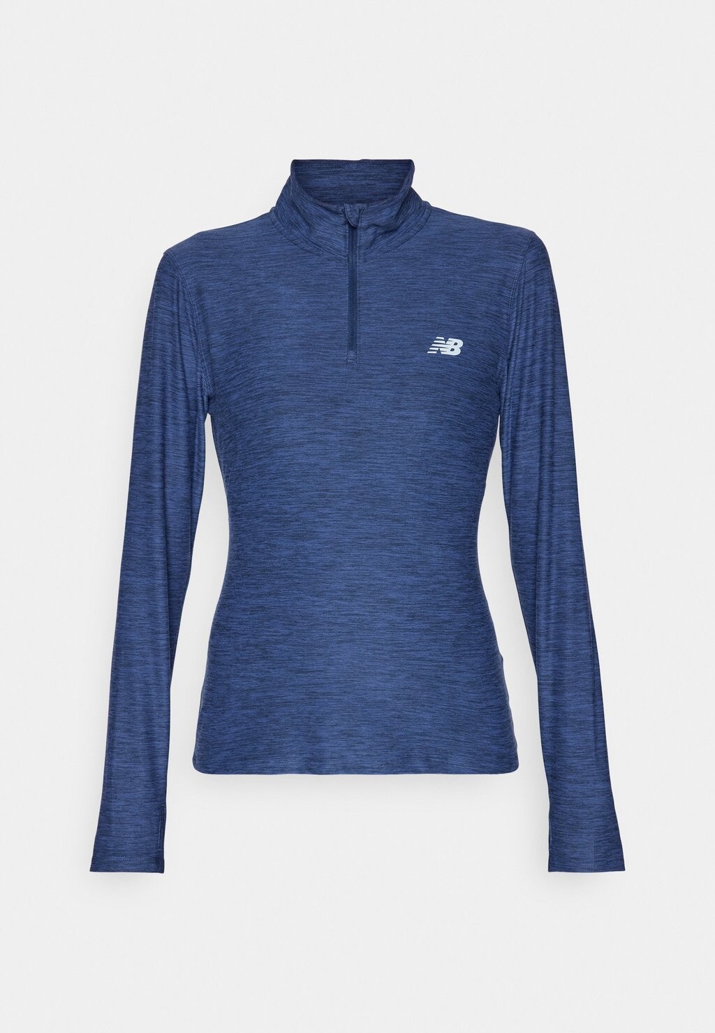 

Топ с длинными рукавами SPORT ESSENTIALS SPACE DYE QUARTER ZIP New Balance, темно-синий