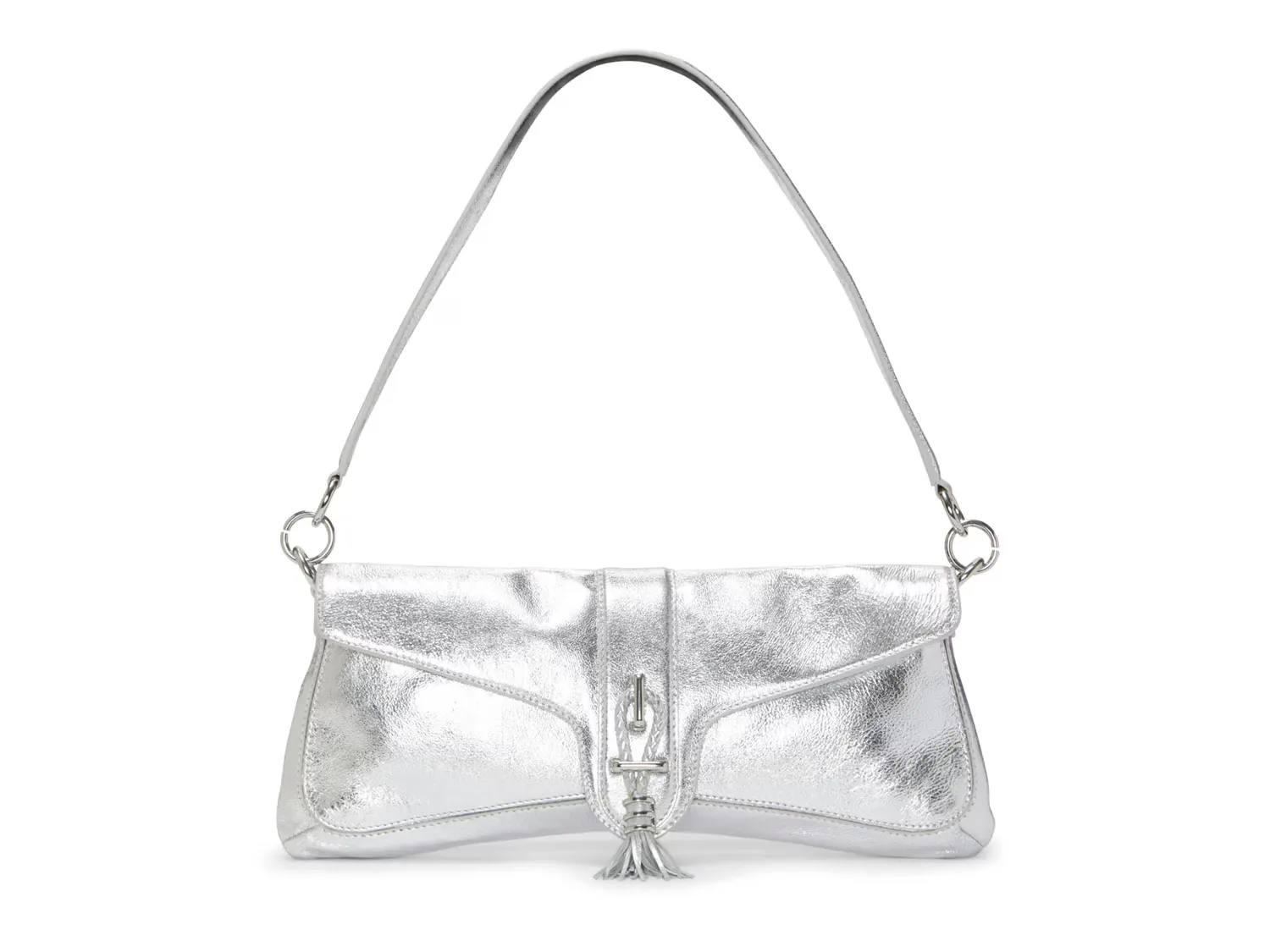 

Кожаная сумка на плечо maecy Vince Camuto, серебряный/металлик