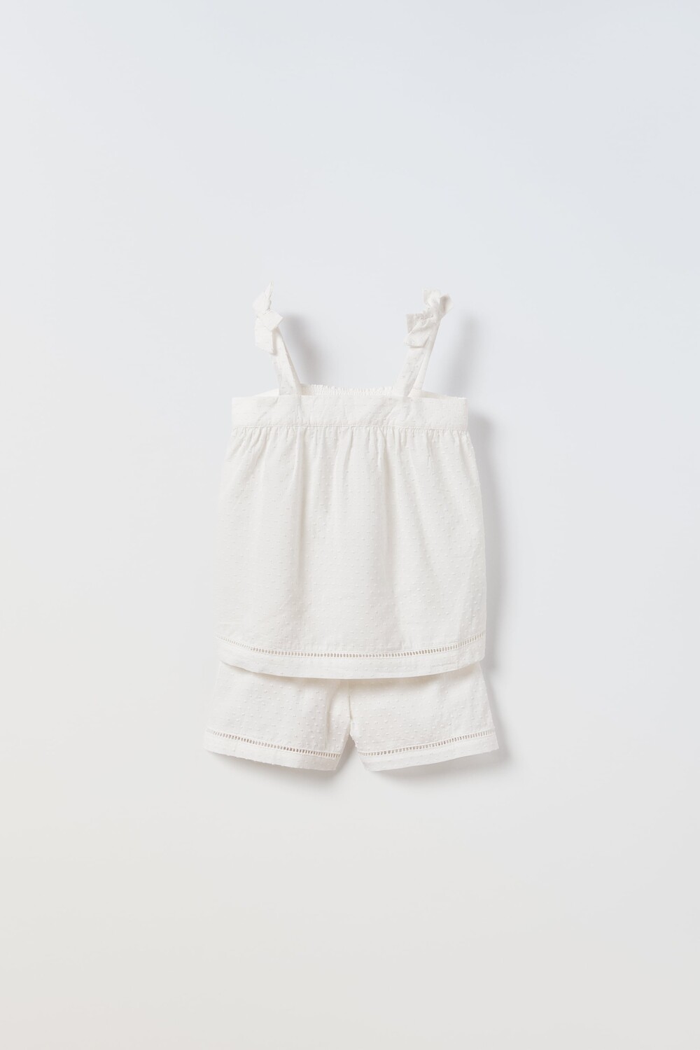 

Комплект для детей/ с кружевой отделкой Zara, белый