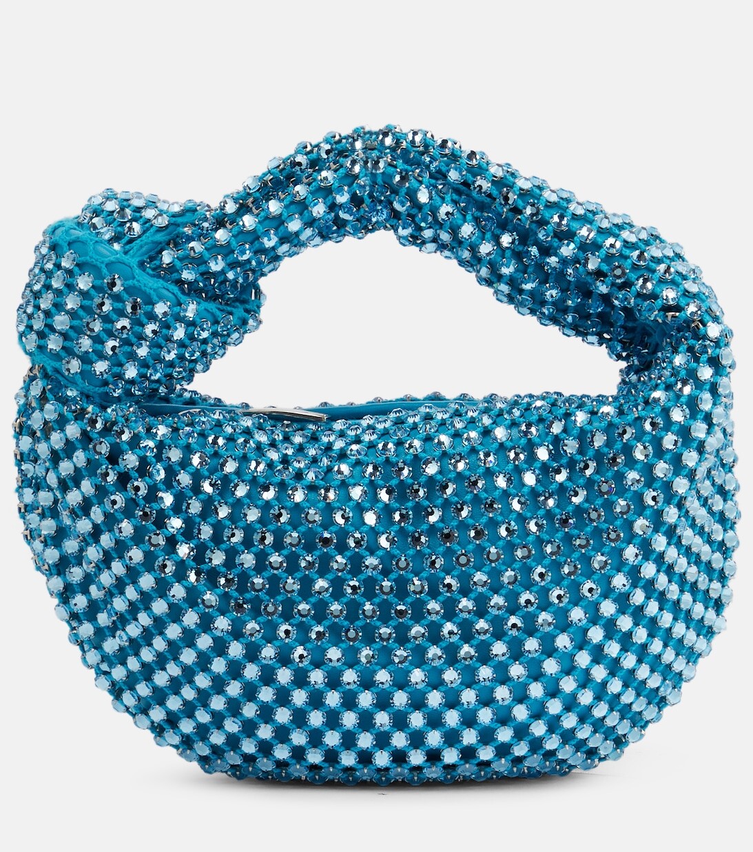 

Декорированная сумка-тоут Jodie Mini Bottega Veneta, бирюзовый