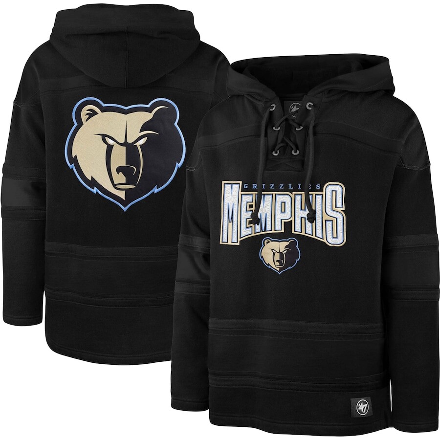 

Пуловер с капюшоном 47 Memphis Grizzlies, черный