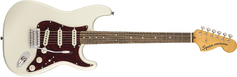 

Электрогитара Fender Squier Classic Vibe '70s Stratocaster Electric Guitar in Olympic White
