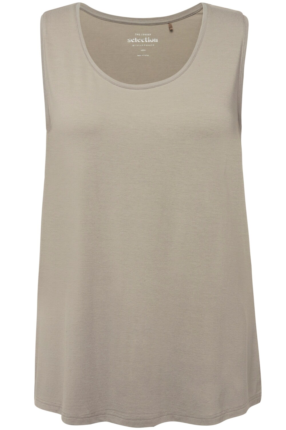 

Футболка Ulla Popken Strick Top, цвет kitt