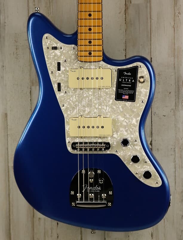 

Электрогитара Fender American Ultra Jazzmaster - Cobra Blue