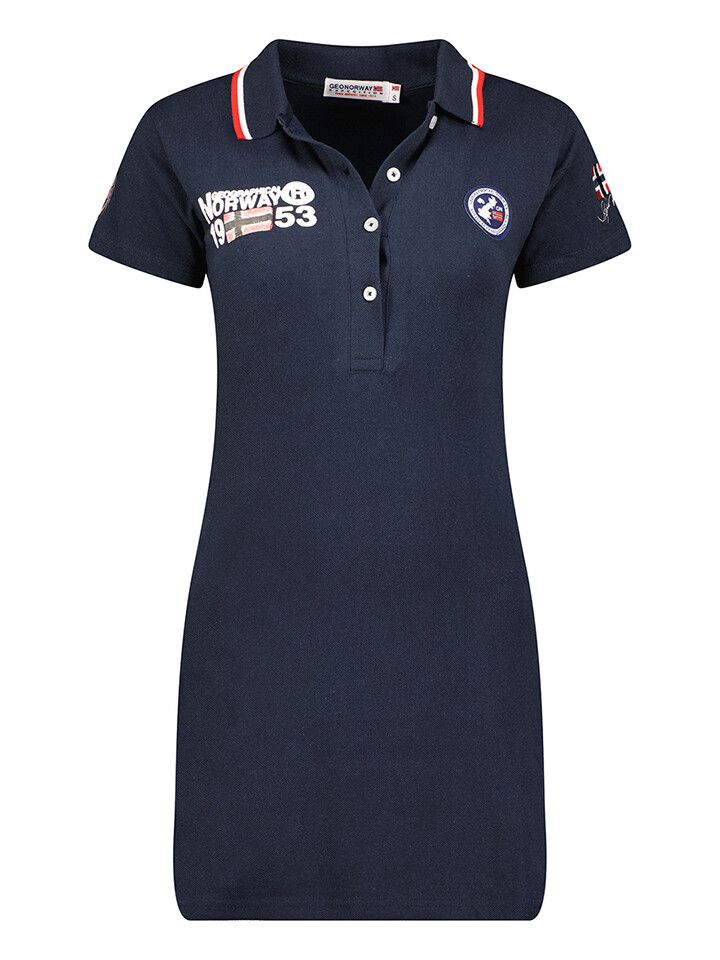 

Платье Geographical Norway Polo Karetta, темно-синий