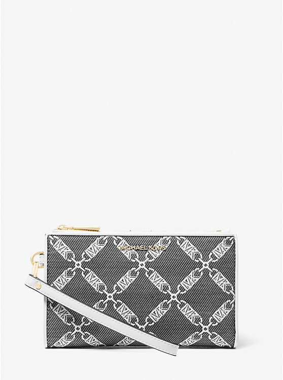 

Жаккардовый браслет Jet Set с крупным логотипом Empire Michael Kors, черный