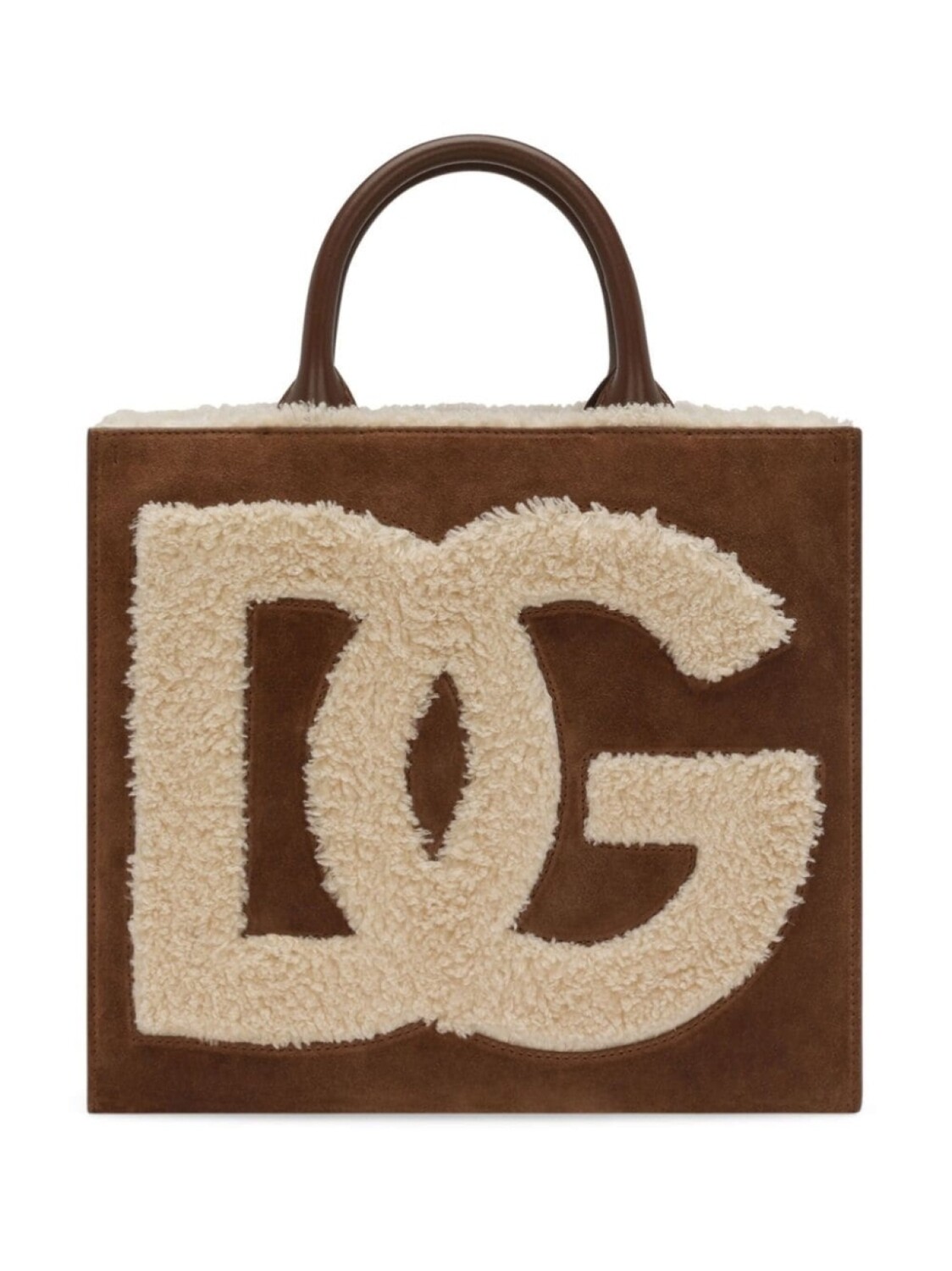 

Dolce & Gabbana сумка с вышитым логотипом, коричневый