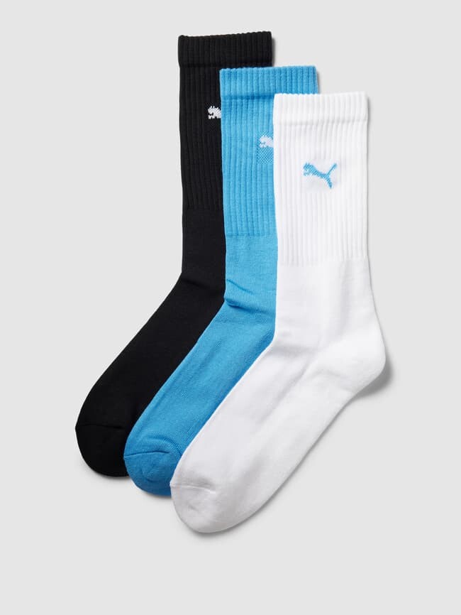 

Носки с этикеткой, в упаковке 3 шт Puma, светло-синий