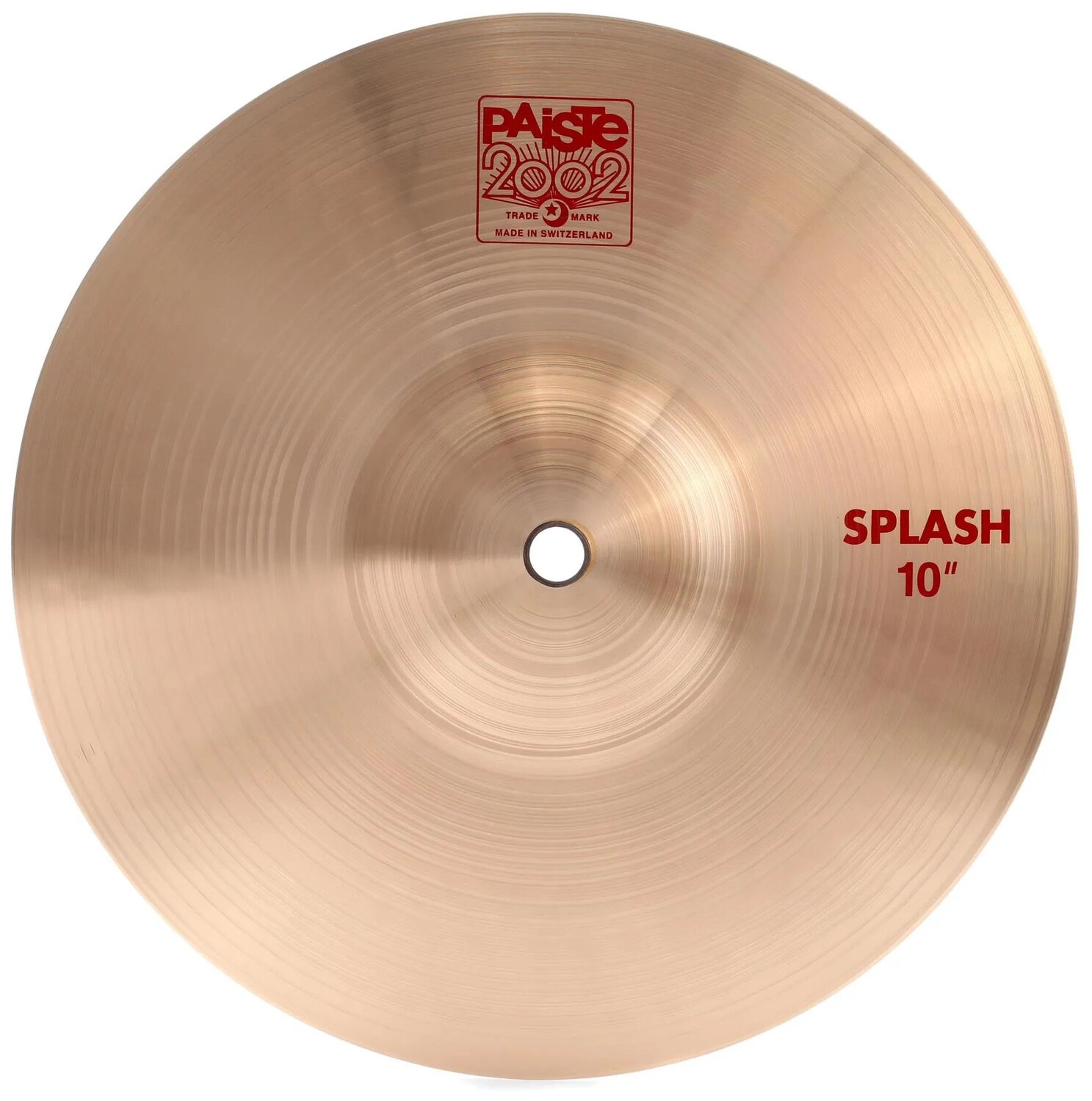 

Paiste 10-дюймовая тарелка Splash 2002 г.