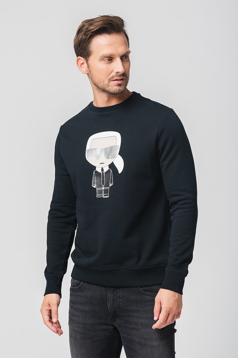 

Толстовка с логотипом Karl Lagerfeld, черный