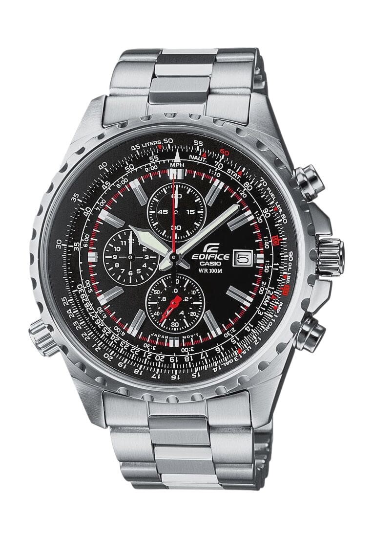 

Мужской хронограф EF-527D-1AV EDIFICE CASIO, серебро