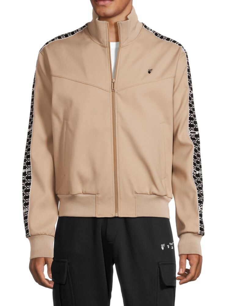 

Спортивная куртка с монограммой Off-White, цвет Camel