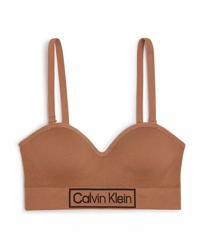 

Бесшовное бандо для девочек Comfort Calvin Klein, бежевый