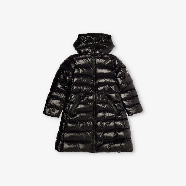 

Пуховик Moka с капюшоном 4-14 лет Moncler, черный