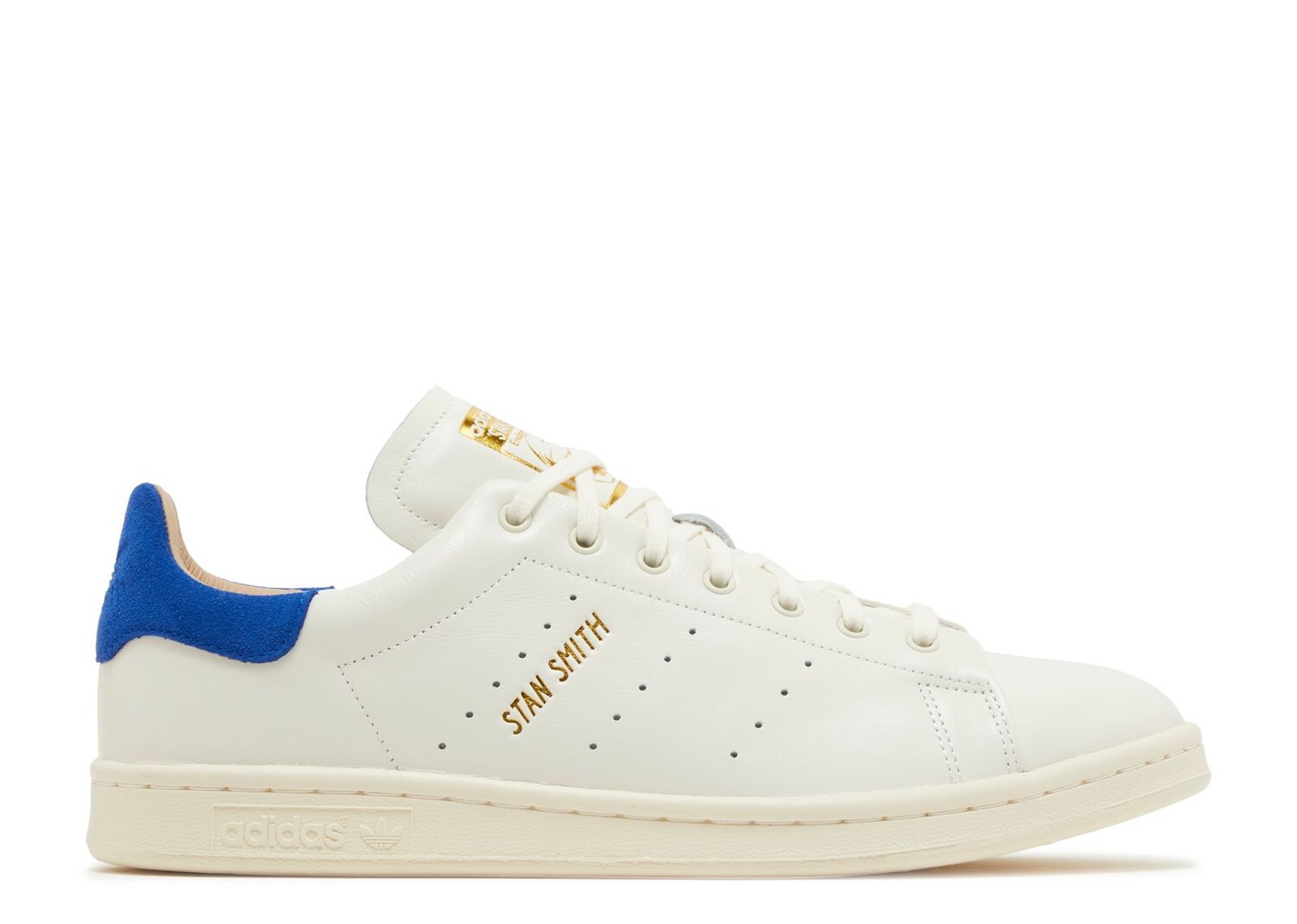 Кроссовки adidas Stan Smith Lux 'Off White Royal Blue', кремовый